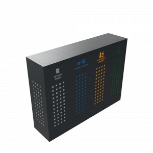 ALBRIS PC corbeille de tri sélectif en tôle
