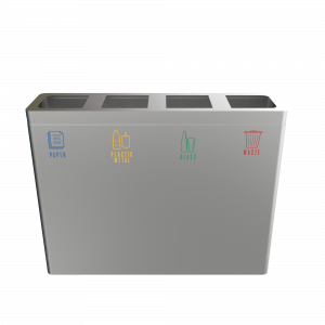 BERNINA SST- modern design recycle bin station