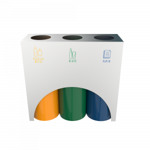 ELM SST - cosuri de gunoi pentru colectare selectiva deseuri inox