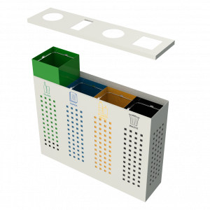 ALBRIS PC - poubelles de tri selectif en metal_50