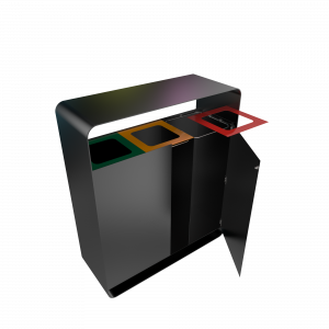 ARIZARO PC - Papeleras de diseño atractivo en metal_5