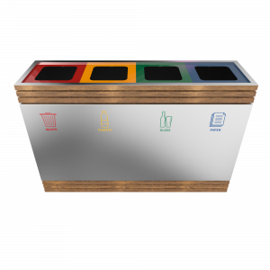 BREND SST - Bac de recyclage élégant avec plusieurs compartiments_5
