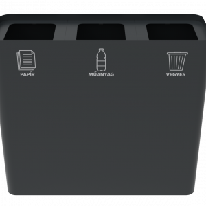 CASIRI PC contenitori compatta di riciclaggio in lamiera verniciata a polvere
