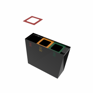 GEMINI PC compact Outdoor-Metall-Papierkorb mit Aschenbecher_12