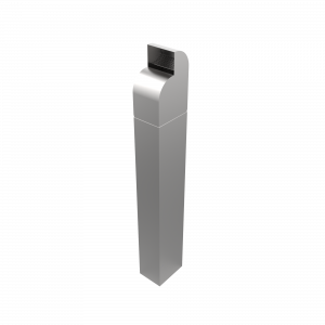 LUNA SST scrumieră cu design atractiv din inox pentru zonele exterioare
