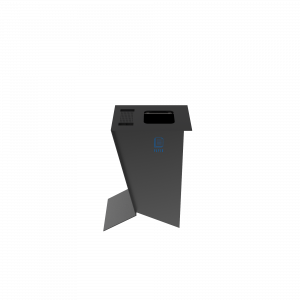 NOATAK PC Modern metal recycling station with ashtray_1
