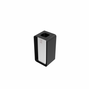 PARRAL SST elegant outdoor stainless steel recycling station with ashtray_3