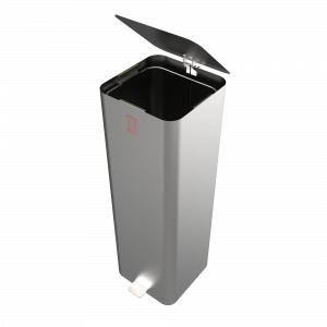 VADRET SST stylish stainless steel recycle bin with pedal