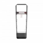 ARIZARO CRYSTAL PC modern design powder coated metal and plexiglas waste bins_5