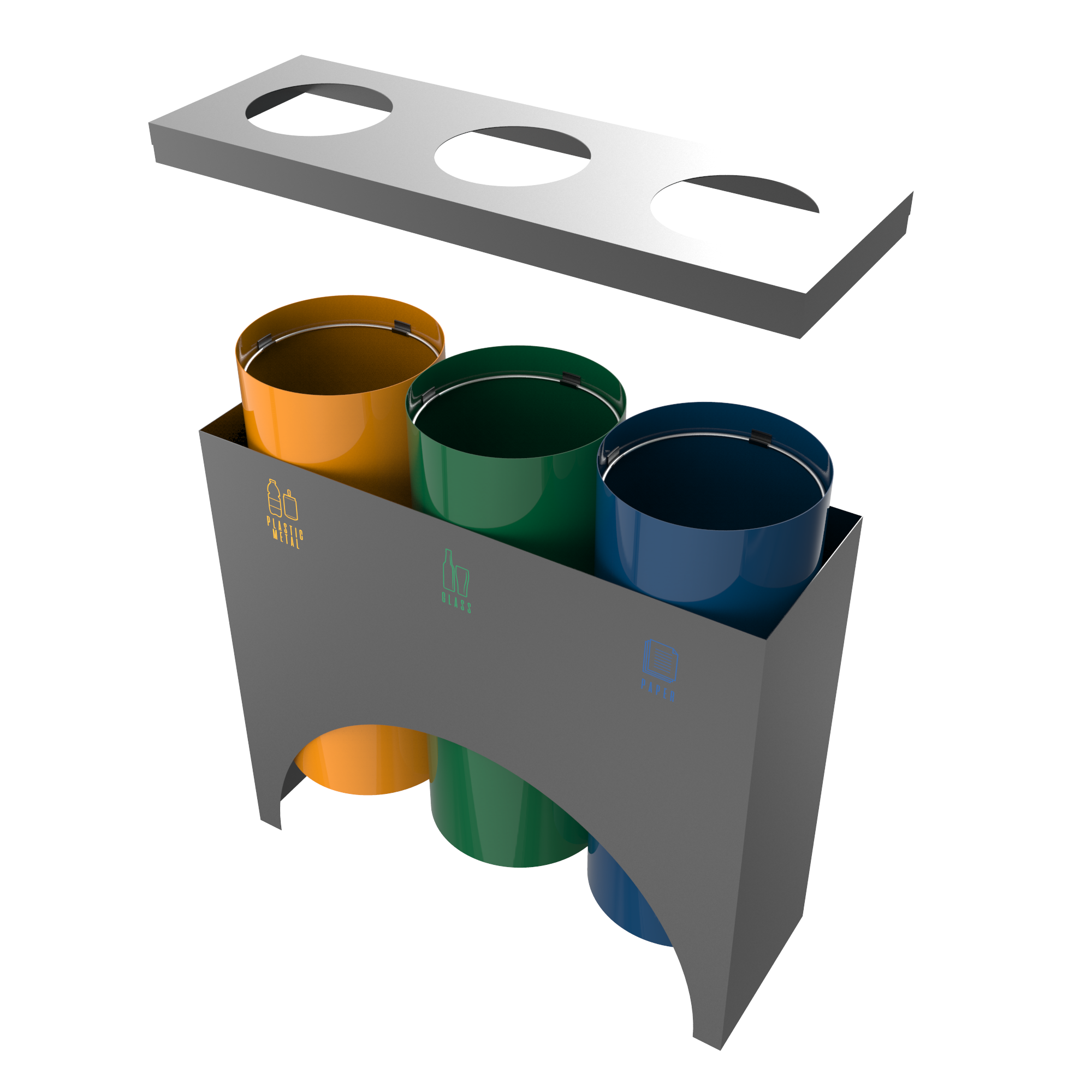 elm pc binsignia recycle sheet metal
