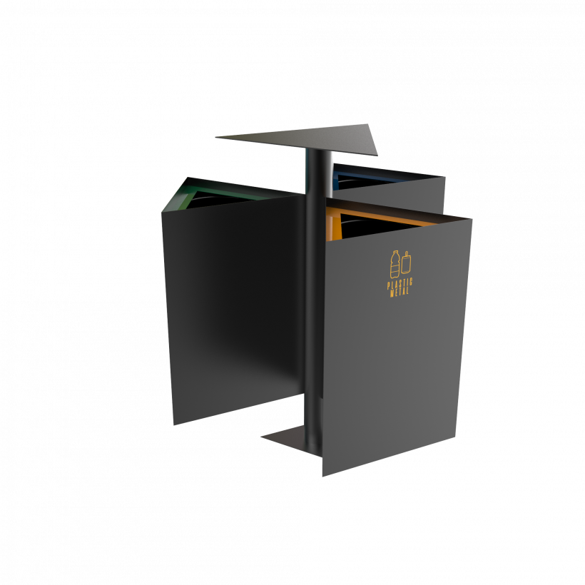 ZUPO PC - contenedores de reciclaje en metal